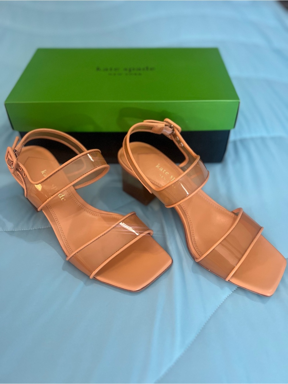 kate spade Milani Lucite Heel - Block Heel